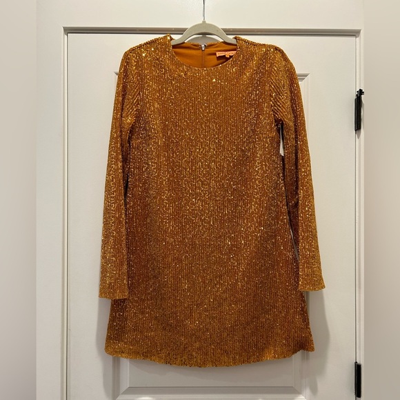 Stine Goya ODIS DRESS - GOLD - Picture 4 of 8